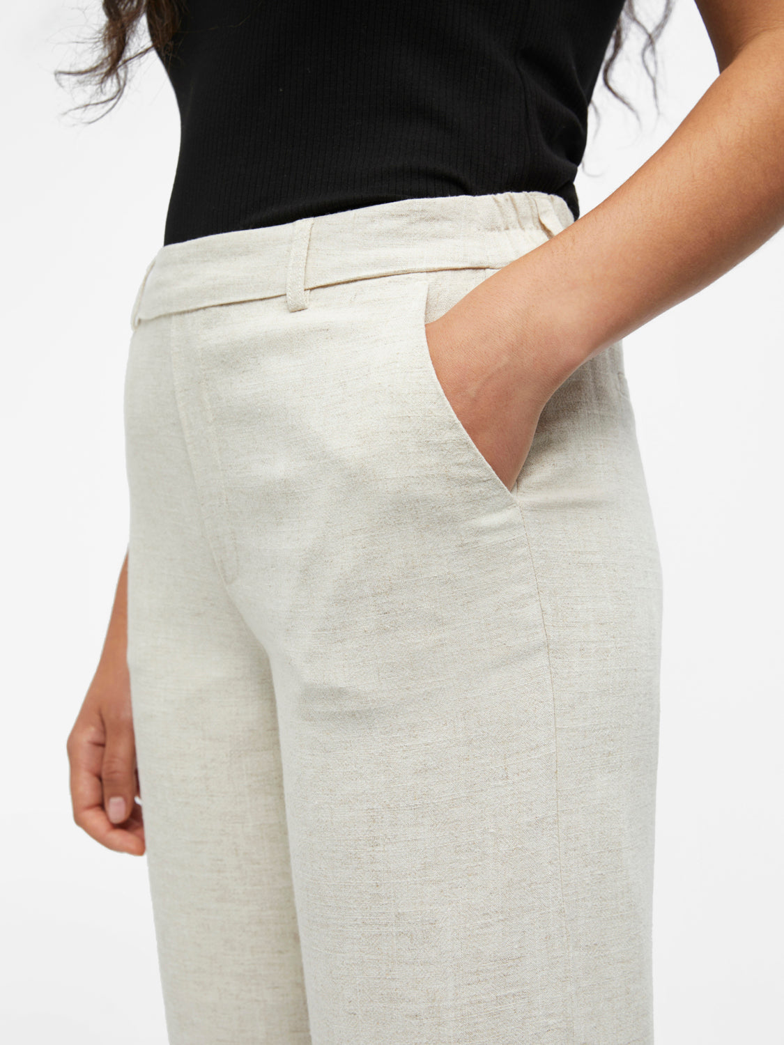 OBJSANNE Pants - Sandshell